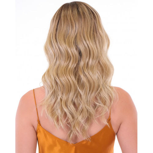 Premium Hand-Tied Wave Topper by BelleTress 18" (Long)